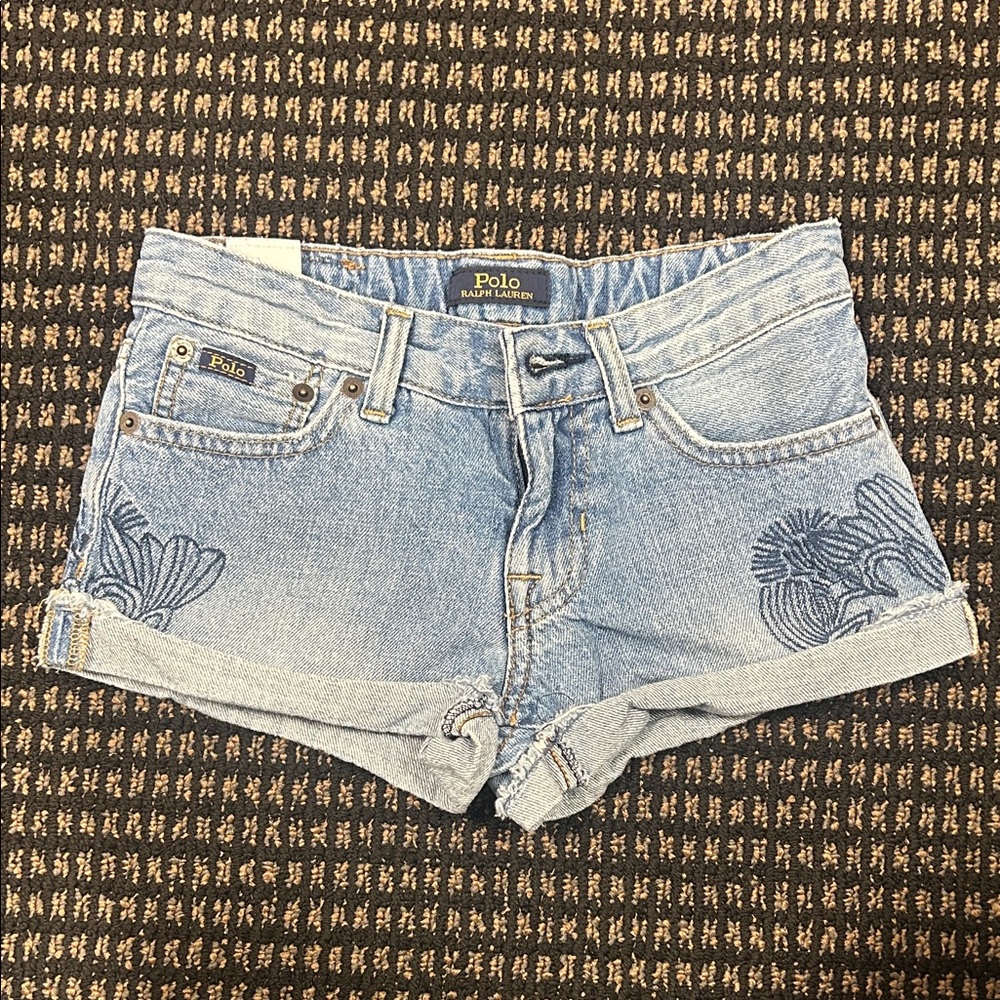 Polo by Ralph Lauren Girl’s Light Blue Jean Shorts